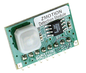 Zilog’s motion detection module Zilog’s motion detection module